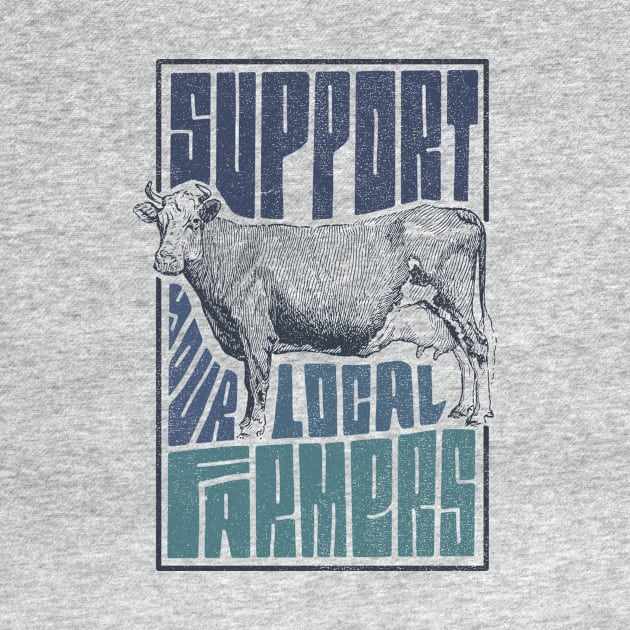 Support Your Local Farmers by theprettyletters